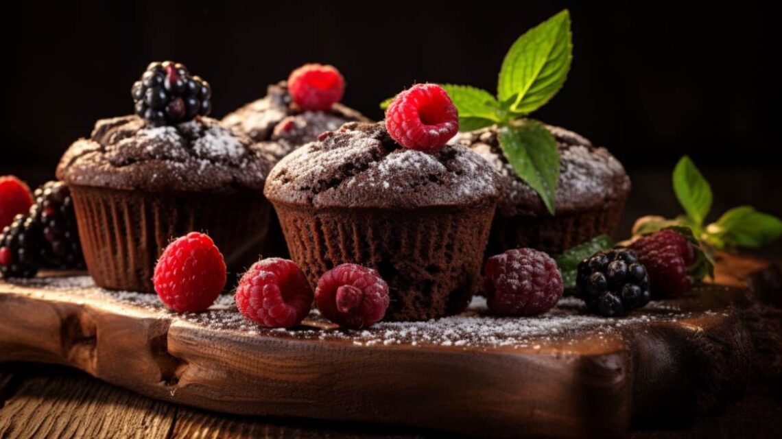 Zdrowe muffinki czekoladowe: przepis na przysmak dla każdego
